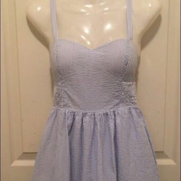 Lilly Pulitzer Christine Dress Size 0 Searsucker - Picture 13 of 14